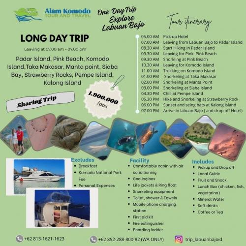 Full day trip Labuan Bajo